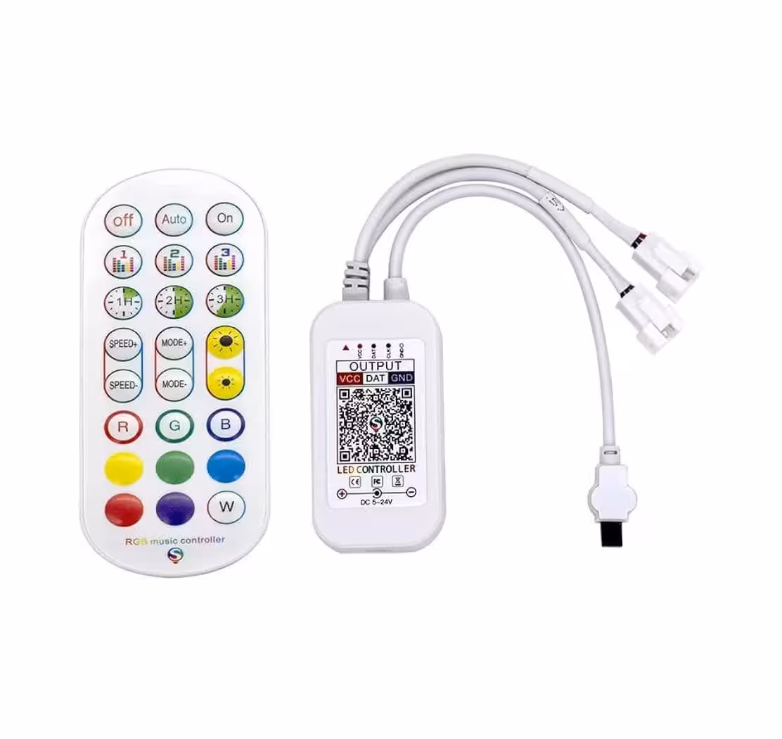 درایورکنترل RGB دارای بلوتوث و موزیکال