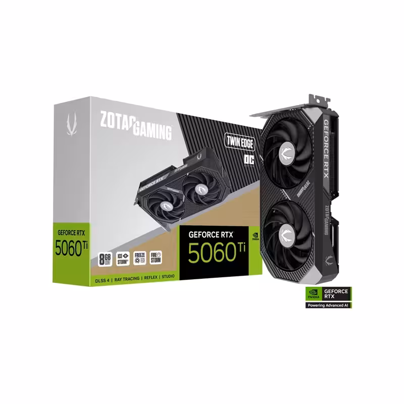 RTX5060Ti 8GB Twin Edge OC | انتخاب مناسب برای گیمرها