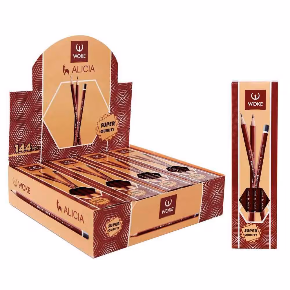 مداد مشکی 6گوش ووک کد20016