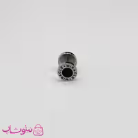 پیرسینگ گوش طرح میراکل نقره ای مشکی کد 27