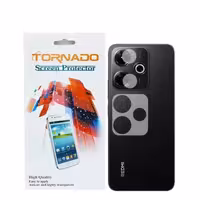 محافظ لنز دوربین تورنادو مدل نانو گلس مناسب برای موبایل شیائومی Redmi 13X بسته 40 عددی