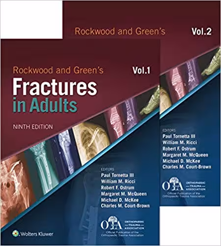 خرید و دانلود نسخه کامل کتاب Rockwood and Green's Fractures in Adults (9th Edition) [2019] -   pdf