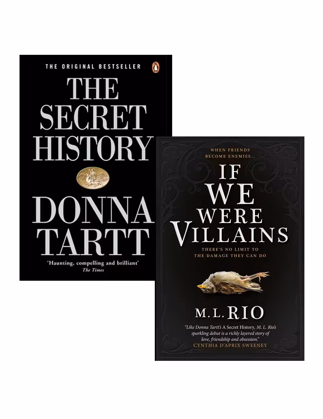 مجموعه دو جلدی کتاب If We Were Villains and The Secret History (متن کامل بدون حذفیات)