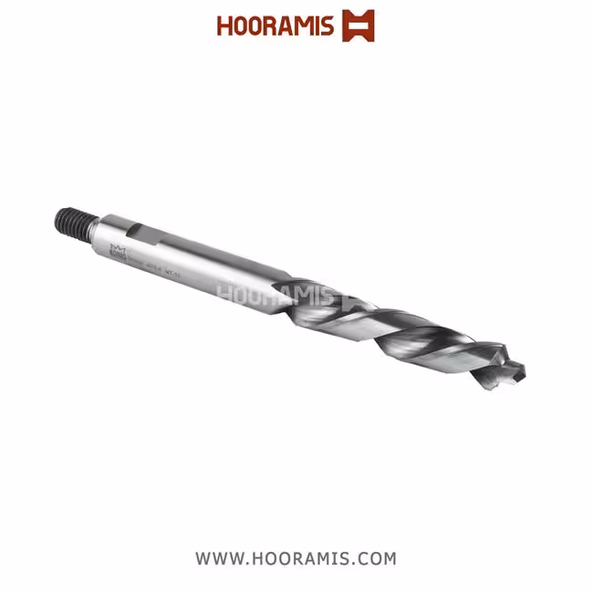 مته نوکدار چپگرد 140*12*5.5 با کد (MT 14) ارجینال جهت ایجاد سوراخ چهارپهلوی دستگیره در ماشین Ozgenc