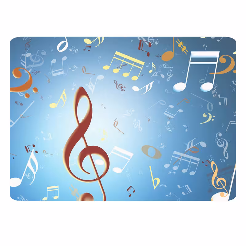 پد موس - پد ماوس  طرح Music کد B300