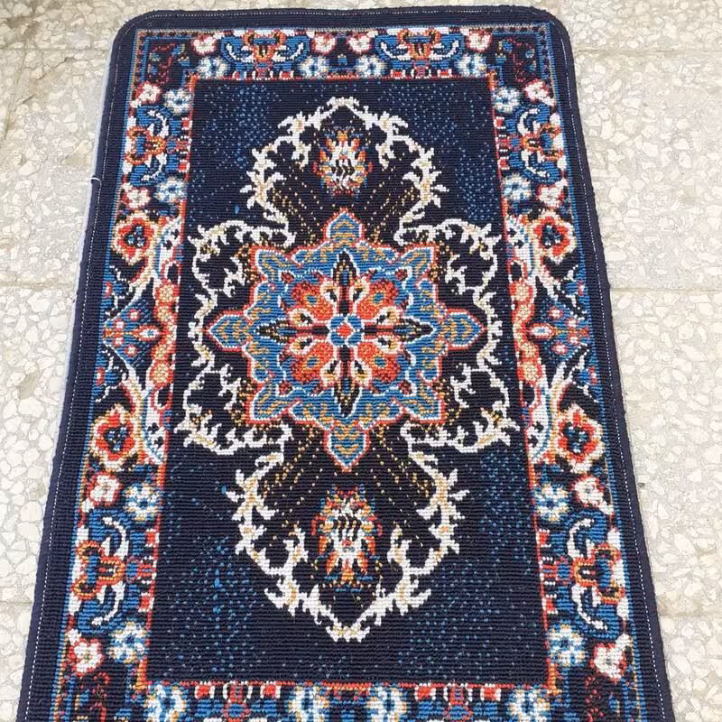 پادری گلیم طرح هیوا سرمه ای(50در80)(هزینه ارسال باخریداروپس کرایه میباشد)