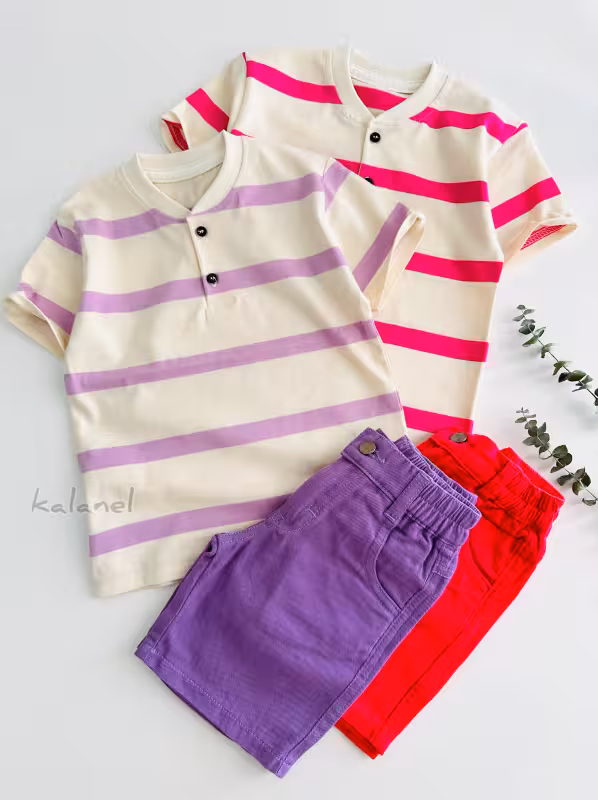 تیشرت آبنباتی ترک