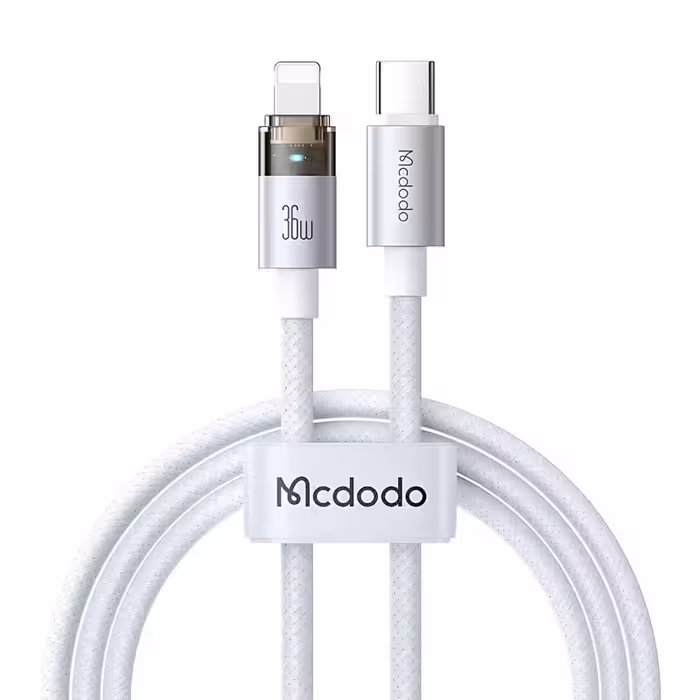 کابل تبدیل USB-C به لایتنینگ مک دودو مدل CA-694 طول 1.2 متر