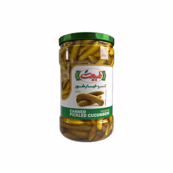 خیارشور ممتاز طبیعت 660 گرمی