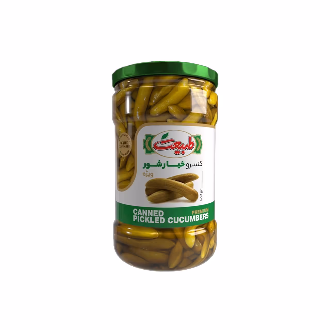 خیارشور ممتاز طبیعت 660 گرمی