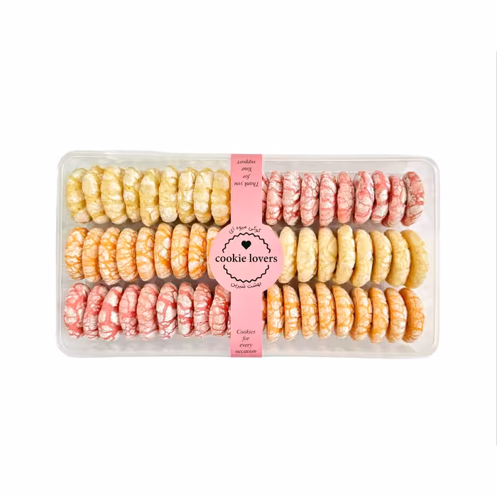 کوکی خانگی لاورز میوه ای حاوی 60 عدد کوکی