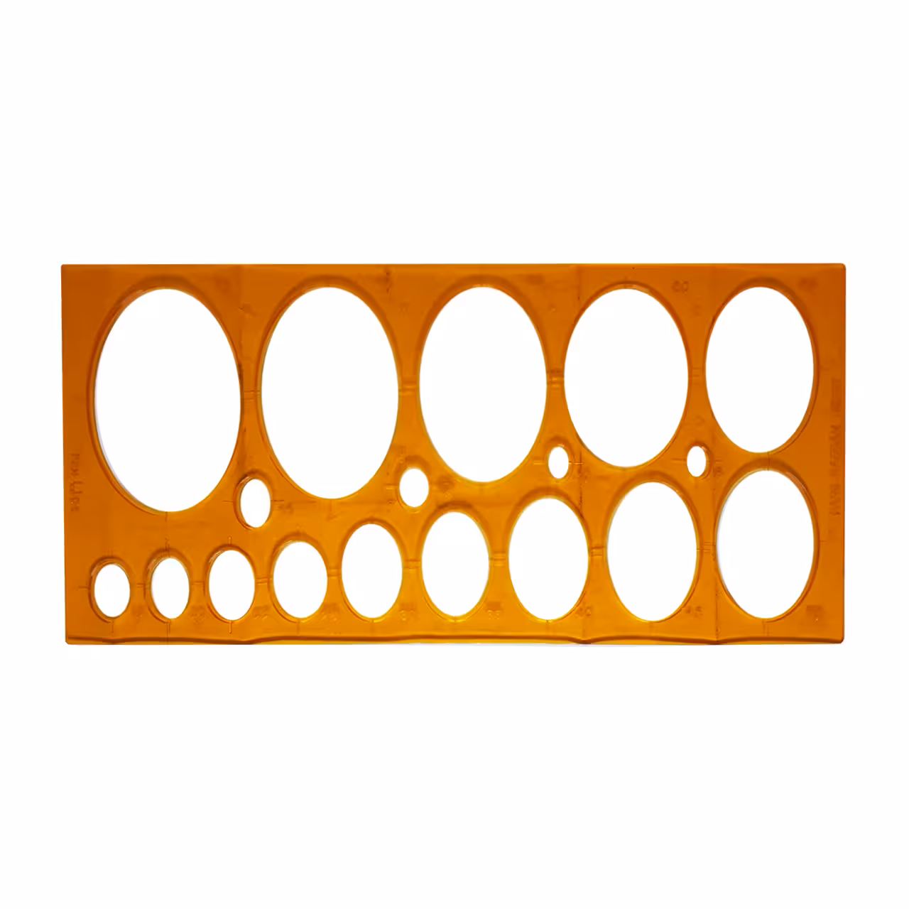 شابلون پارس رسام شکل بیضی