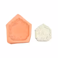 قالب سیلیکونی کتیبه سال نو مبارک 11*6سانت