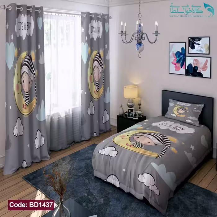 روتختی طرح نی نی کوچولو یکنفره کد BD1437