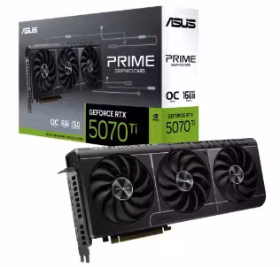 کارت گرافیک  ایسوس کارت گرافیک ایسوس مدل PRIME GeForce RTX 5070 Ti 16GB GDDR7 OC Edition