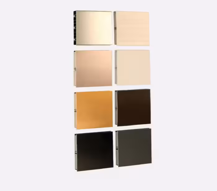 پاخور آلومینیومی مشکی پودری ارتفاع 15 سانتیمتر, طول 3متری فانتونی کد L303