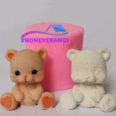 مجسمه تدی نشسته پاقلبی