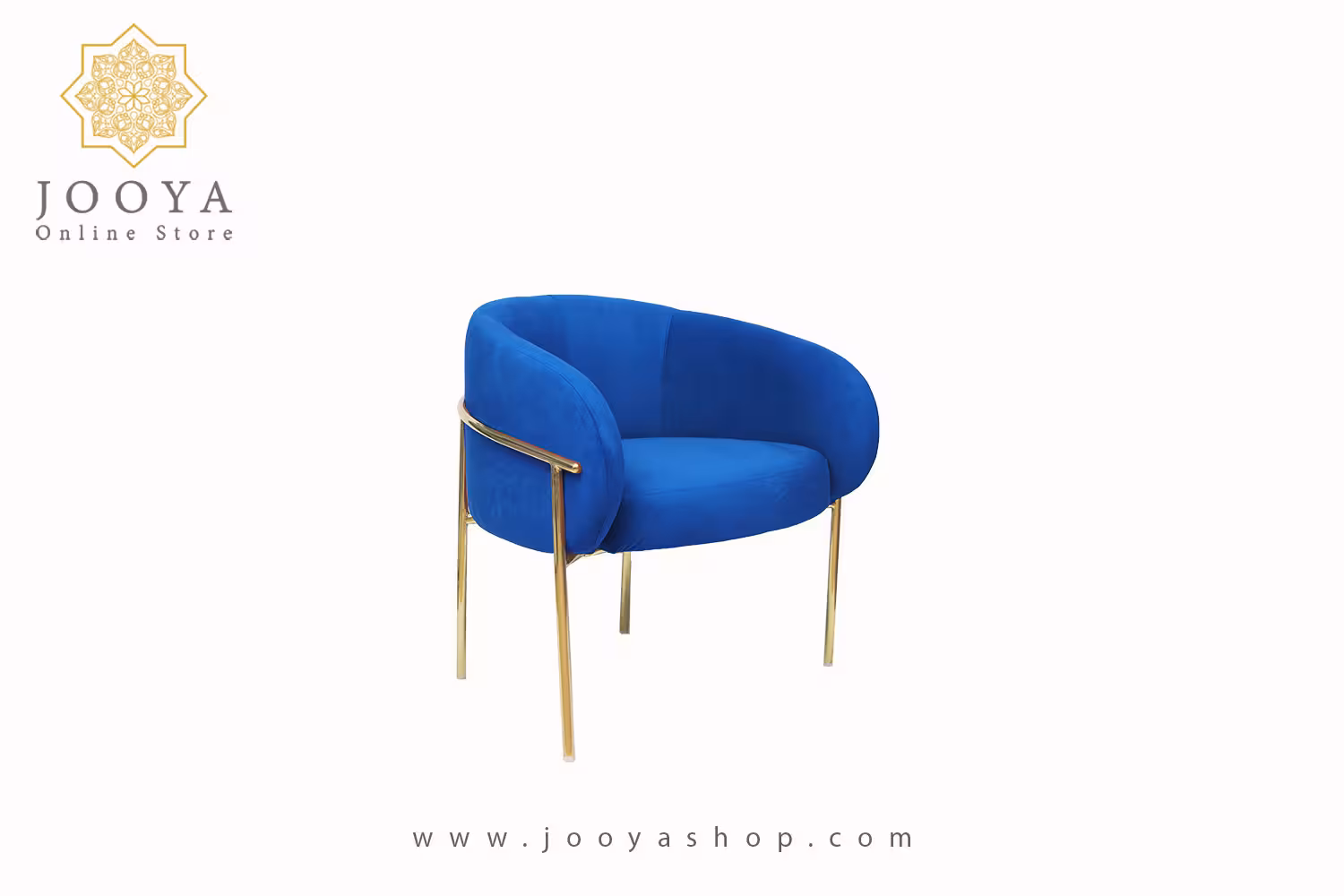 مبل تکنفره نظری مدل پارمیس دسته دار پایه فلزی رنگی Parmis Single Seat