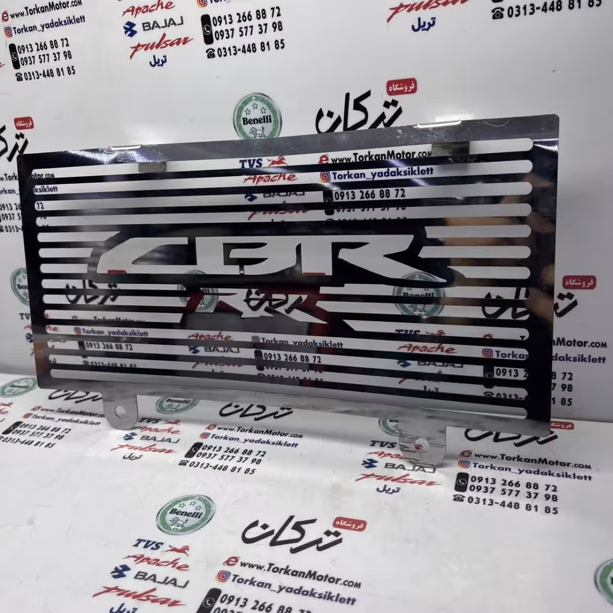 استیل ( محافظ ) رادیات موتور هوندا CBR 250 RR سی بی ار