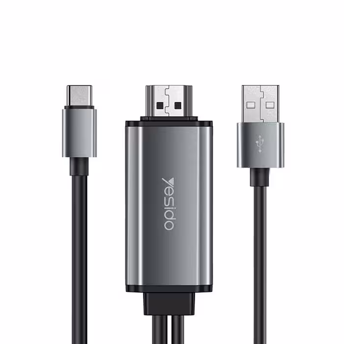 کابل Type-Cبه Hdmi یسیدو 4k YESIDO HM02 طول 1.8 متر