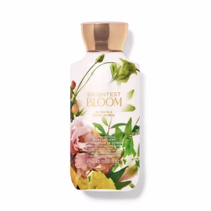 لوسیون بدن بس اند بادی ورکز مدل Brightest Bloom Lotion حجم 236 میلی لیتر