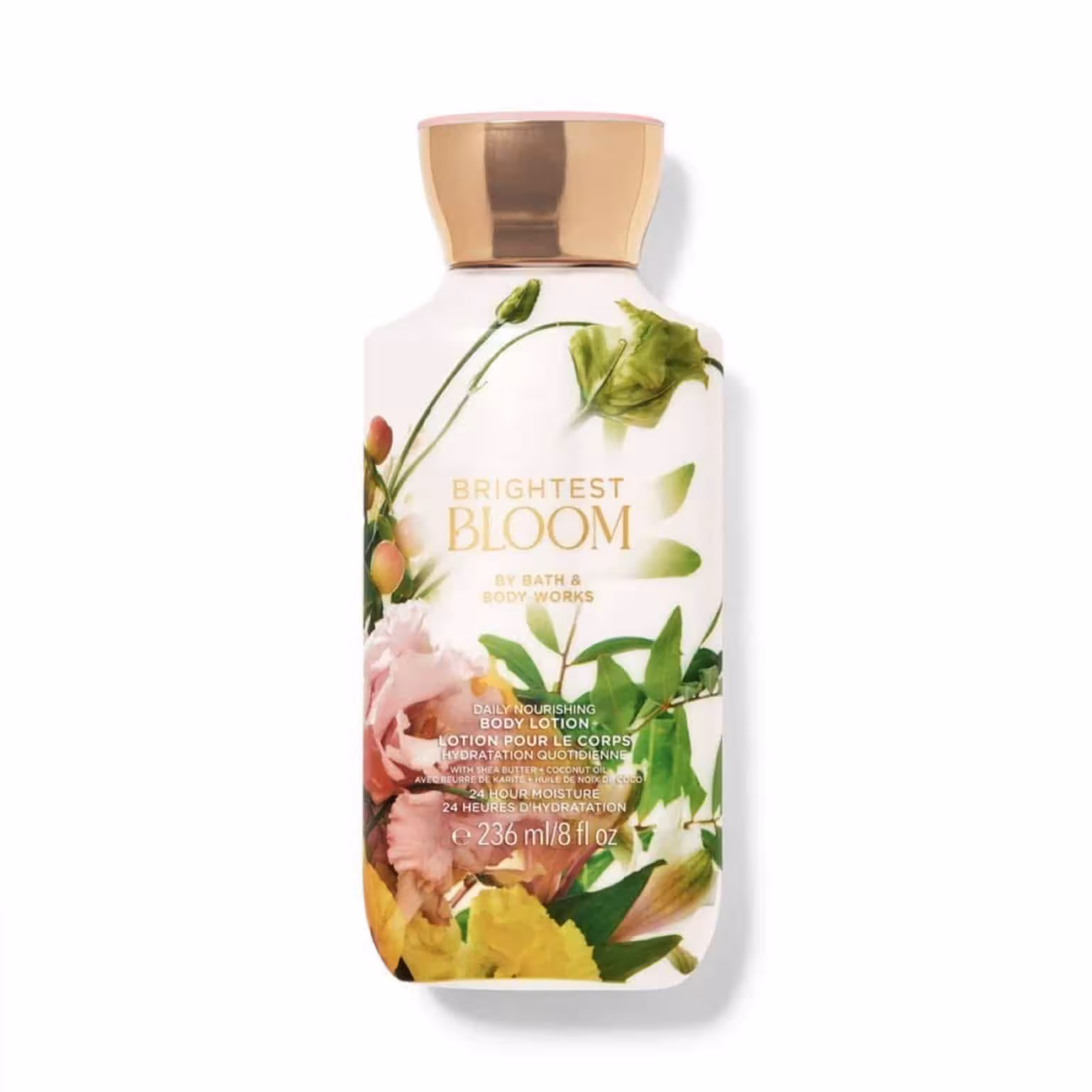 لوسیون بدن بس اند بادی ورکز مدل Brightest Bloom Lotion حجم 236 میلی لیتر