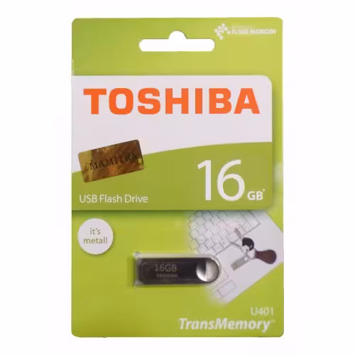 فلش مموری توشیبا مدل TransMemory U401 ظرفیت 16 گیگابایت