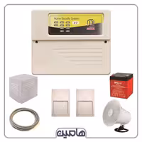 پکیج کامل دزدگیر بدون تلفن کننده بتا (Z7) به همراه 2 چشمی