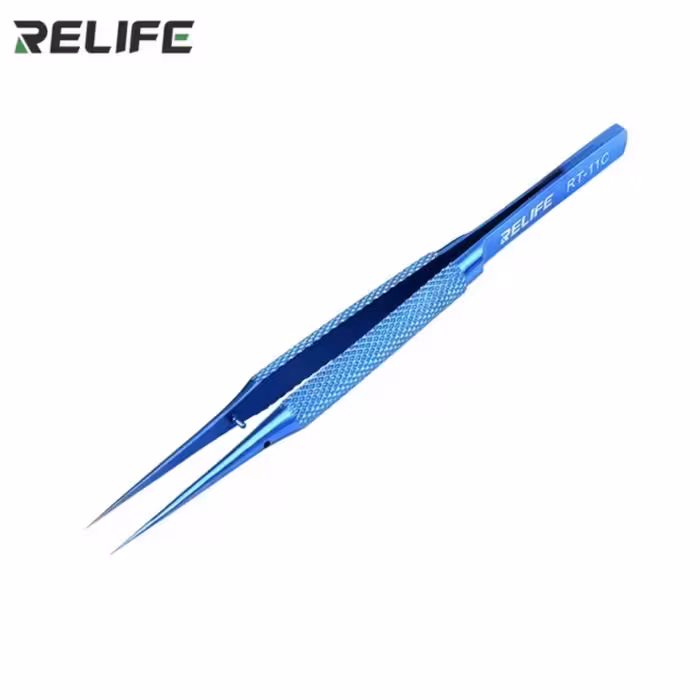 پنس تیتانیوم سرصاف RELIFE RT-11C