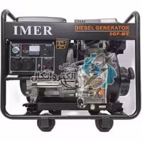 موتور برق ایمر 5 کیلو وات دیزلی مدل 5GF-ME – استارتی ا Gasoline generator IMER 5GF-ME