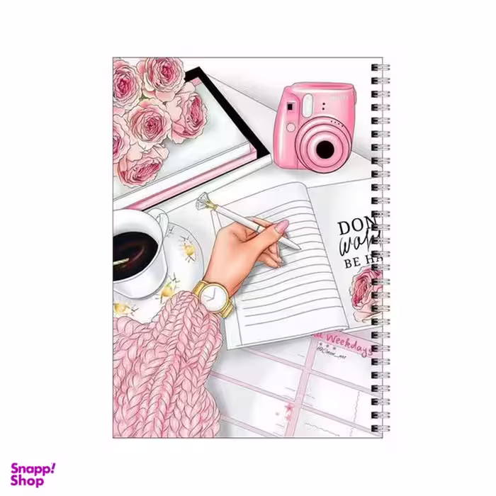 دفتر مشق 80 برگ بامبیلیپ طرح روزمرگی و عکاسی کد 0599713