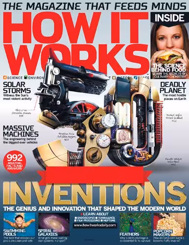 خرید و دانلود نسخه کامل کتاب How It Works: 50 Inventions