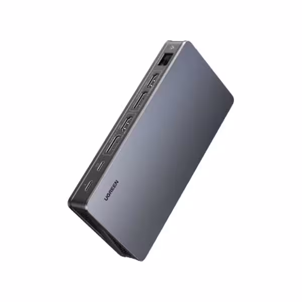 هاب 9 پورت یوگرین 100 وات USB-C مدل CM615 کد 90912