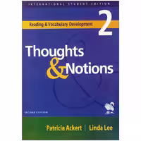 کتاب Thoughts and notions 2 اثر جمعی از نویسندگان انتشارات شیلر