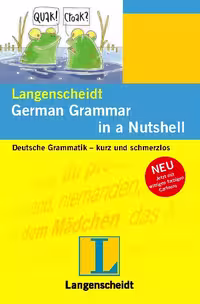 کتاب زبان آلمانی Langenscheidt German Grammar in a Nutshell