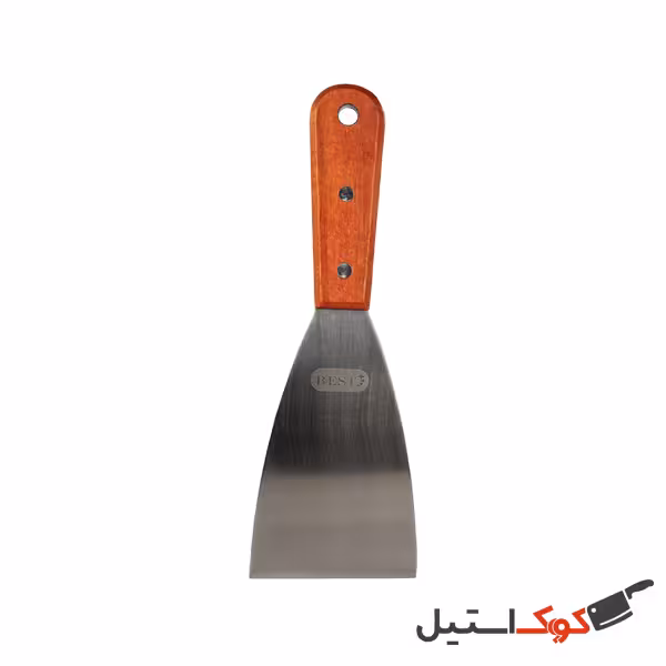 کاردک دسته چوبی تخت سایز 8 بست BEST