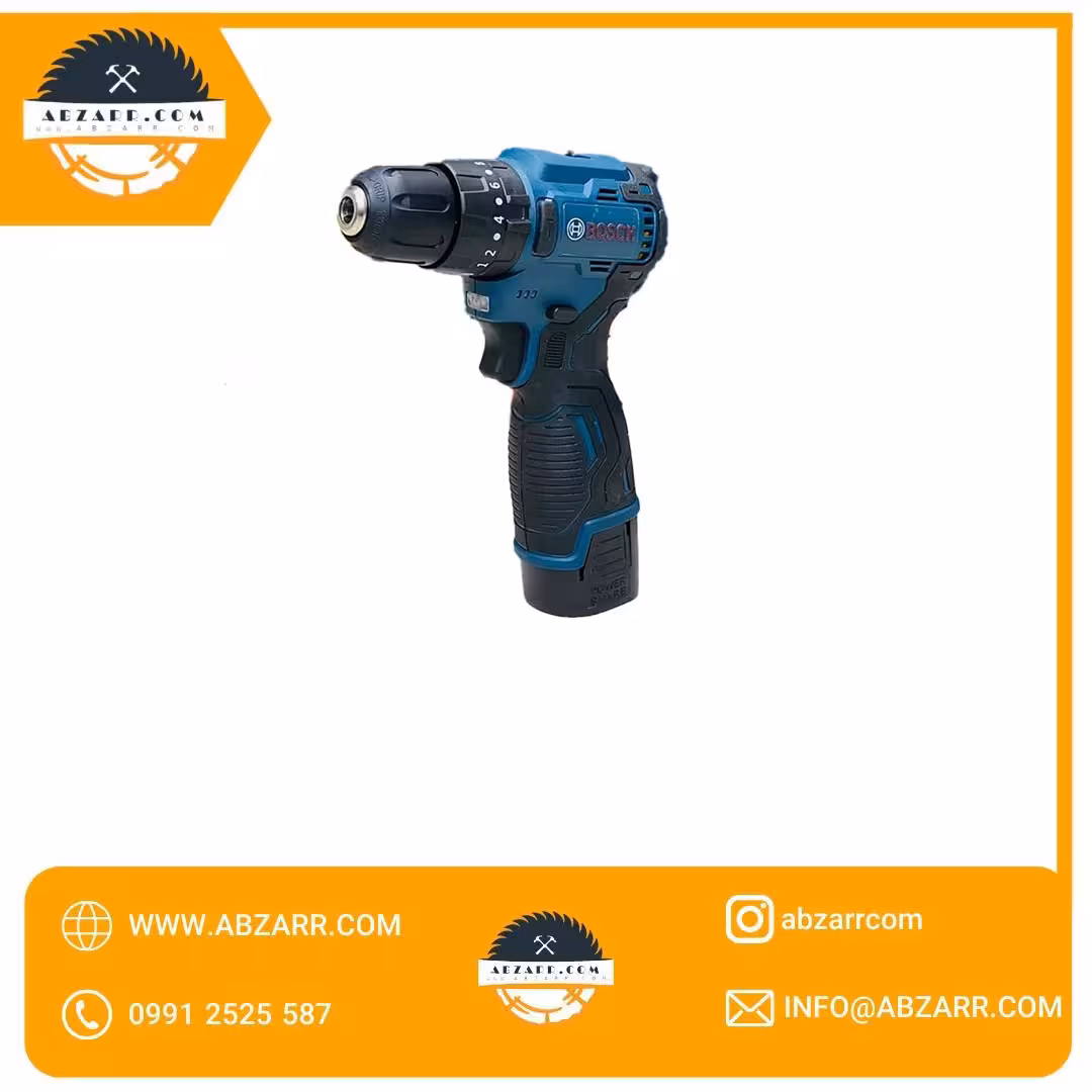 دریل شارژی بوش 24 ولت 3 حالته موتور براشلس مدل Bosch (CORDLESS) (( اقساط یک ساله ))