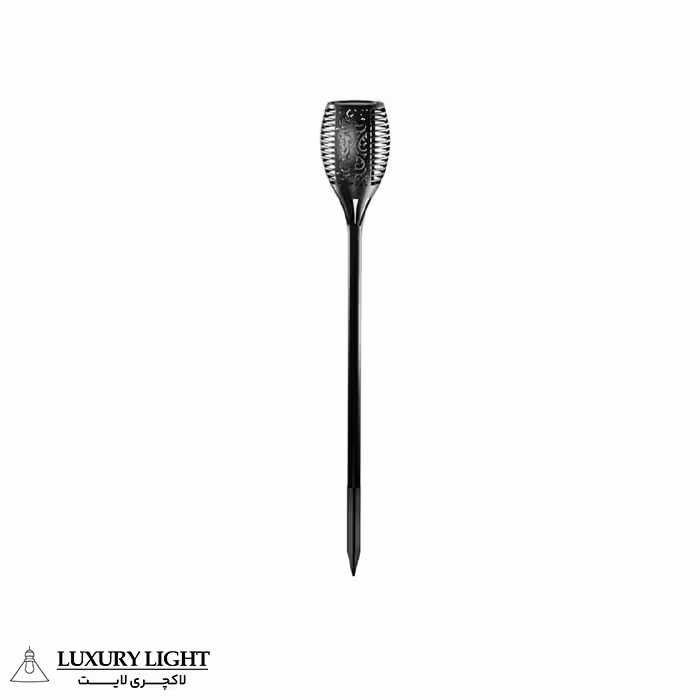 چراغ پارکی خورشیدی زمینی و دیواری مدل مشعل XF-6006