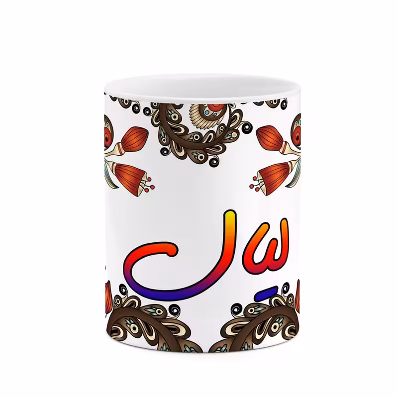 خرید ماگ-لیوان    اسم لیال  سنتی گل و بته کد mgh46918