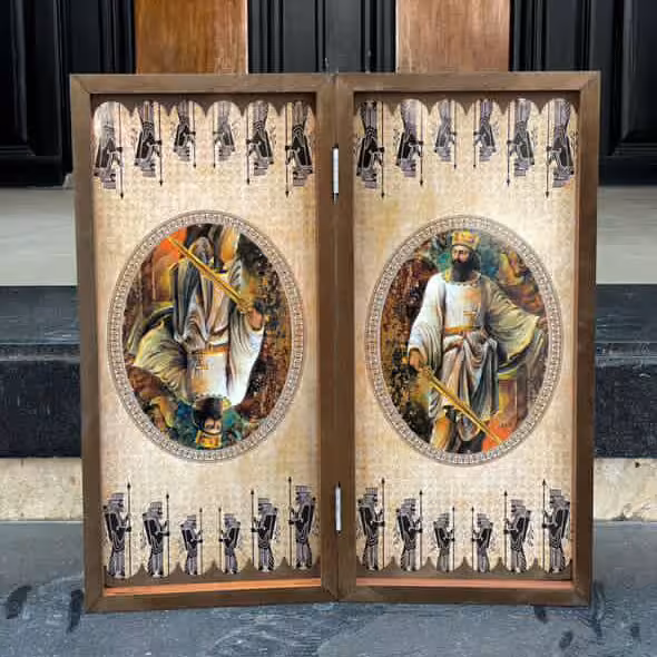 تخته نرد و شطرنج ام دی اف کد n11022