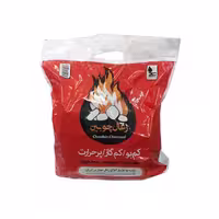 زغال کباب پاکتی قرمز چوبین 1500 گرمی
