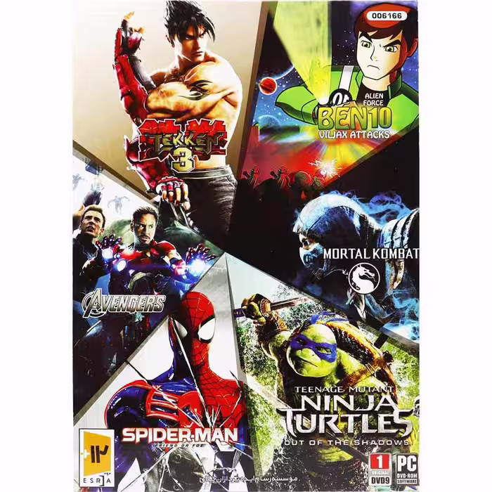 بازی کامپیوتر Fighting Games Collection 6-In-1 PC 1DVD9 رسام ایده