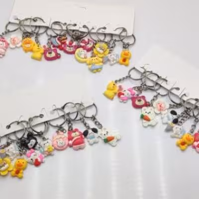 سرکلیدی عروسکی خمیر چینی