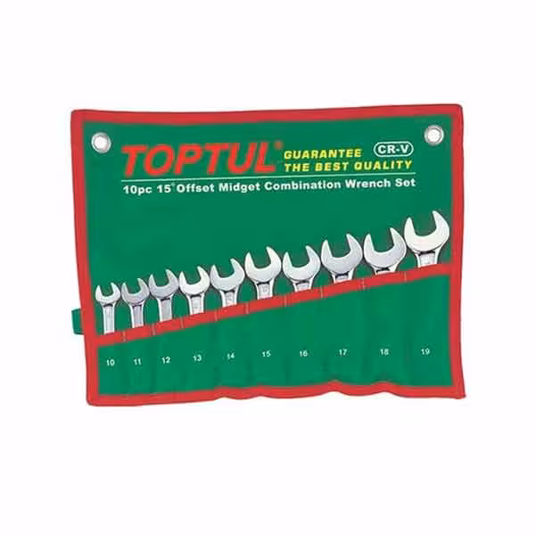 ست آچار تاپ تول یک سر تخت یک سر رینگ مدل GAAA1002