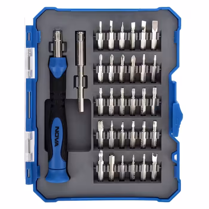 مجموعه 32 عددی سری پیچ گوشتی نووا مدل NTS 1328 | کالا مکس