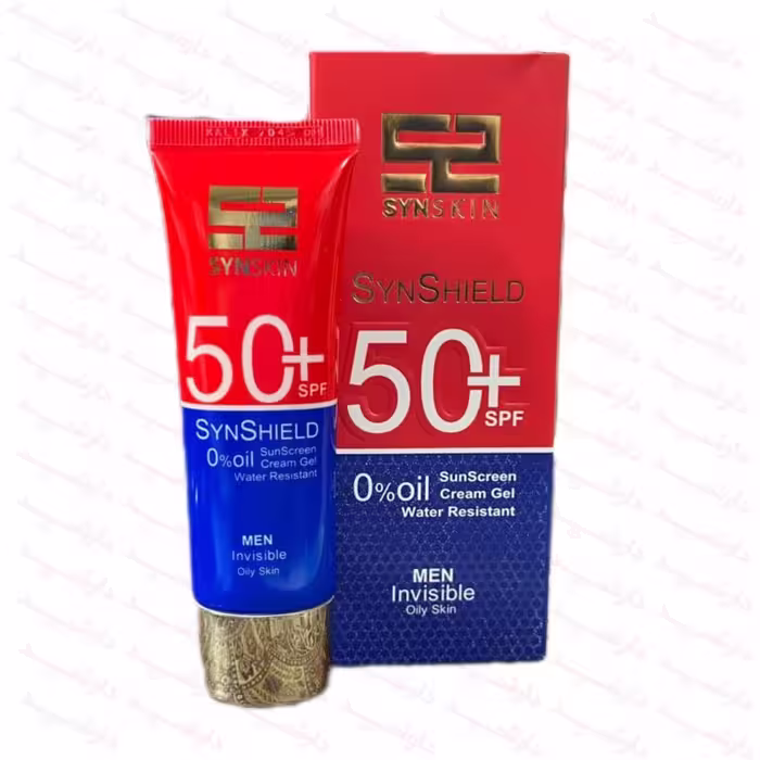 کرم ژل ضد افتاب بدون چربی ساین اسکین  SPF50 مناسب پوست چرب و مستعد آکنه 50 گرم