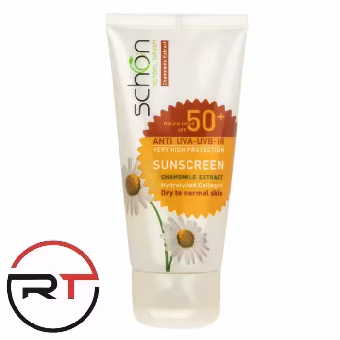 ضد آفتاب SPF50 رنگ طبیعی شون خشک تا نرمال