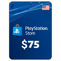 PSN 75$ Gift Card US – Digital Code