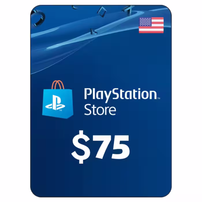 PSN 75$ Gift Card US – Digital Code
