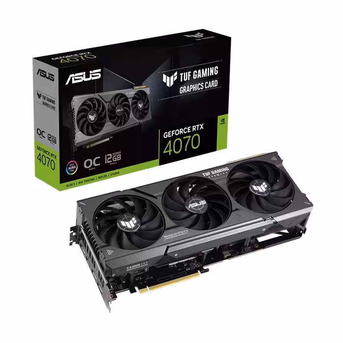 کارت گرافیک ایسوس TUF Gaming GeForce RTX 4070 OC Edition 12GB